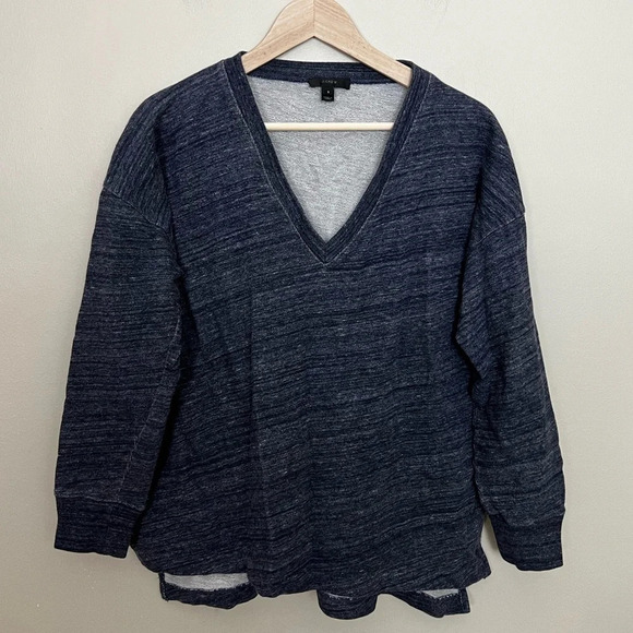 J. Crew • V-Neck Sweatshirt - Picture 3 of 8